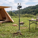 SmallRig Monopod with Triple Ground Spikes and Phone Support with Cold Shoe Mount 6528