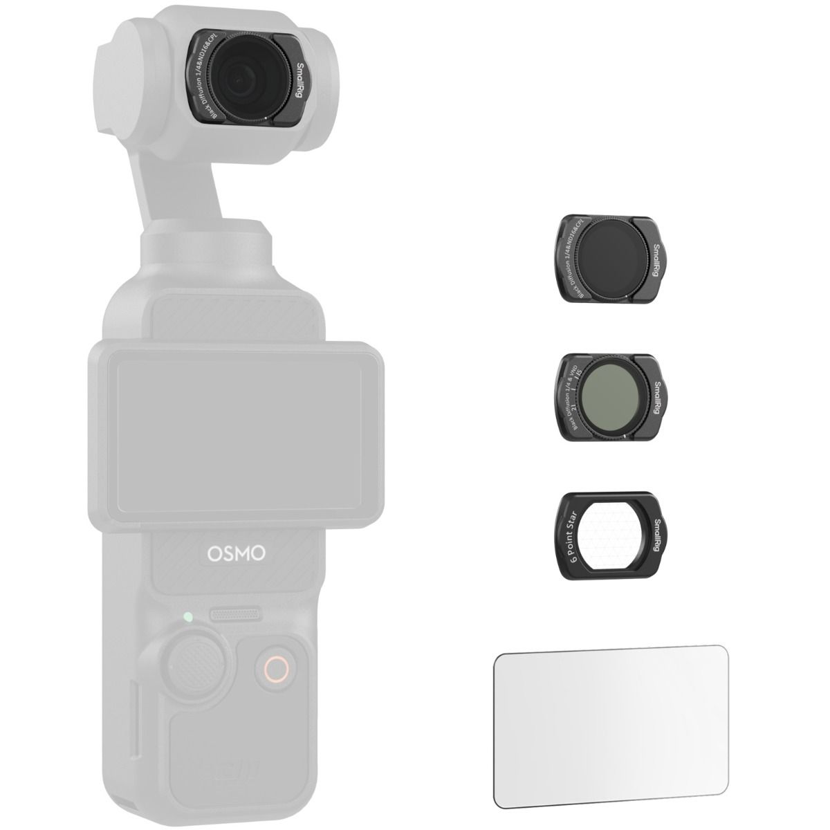 Osmo Pocket Expansion Adapter SmallRig Cage Kit For DJI Osmo