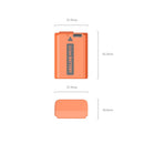 SmallRig NP-FW50 USB-C Rechargeable Camera Battery (Orange) 4965
