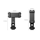 SmallRig PC-T1 Metal Phone Clamp with Triple Cold Shoe Mounts 6661