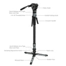 SmallRig × Potato Jet TRIBEX PRO Monopod (Video Version) 6286