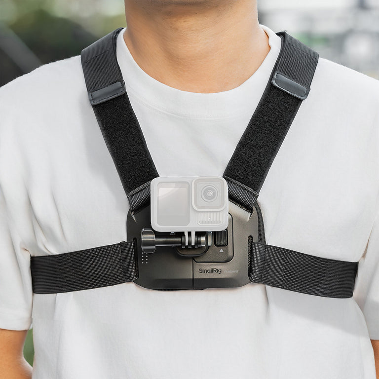 Camera Chest Protector SmallRig Quick Release Chest Strap Mount for Action Cameras 5720