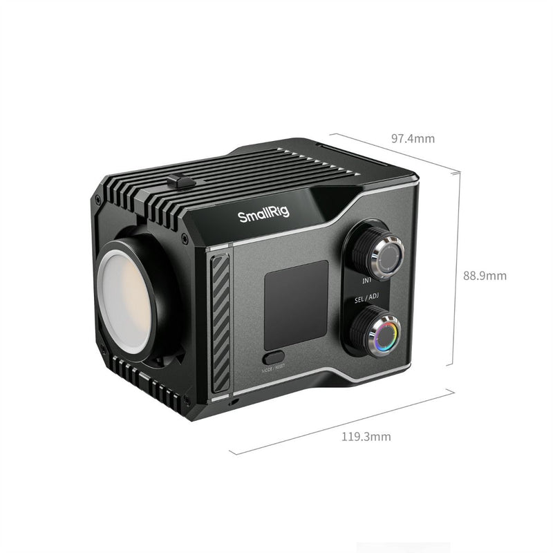 SmallRig RC 60C RGB LED Video Light (with Powerbank Clamp Edition) 4810