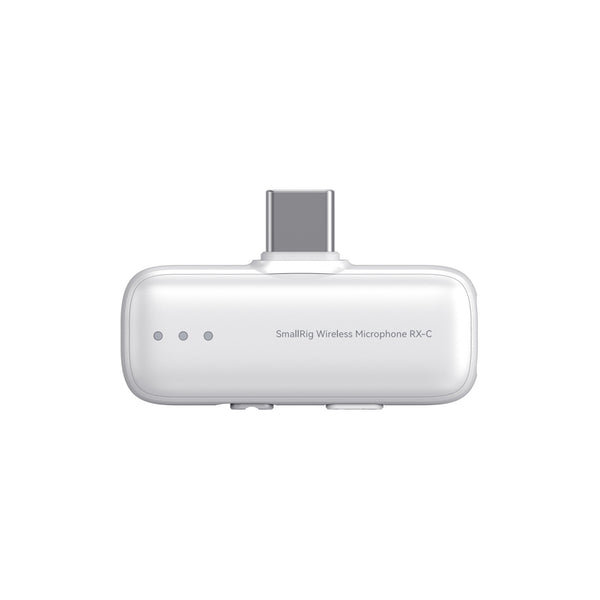 SmallRig S70RX-L Wireless Microphone Receiver (White) 5784
