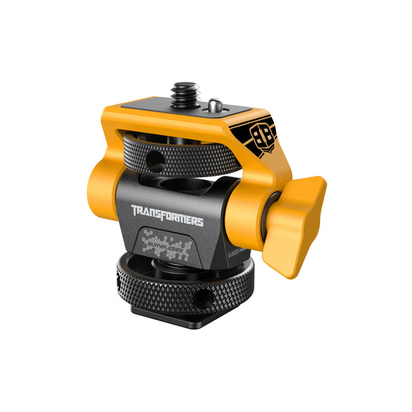 SmallRig Swivel and Tilt Adjustable Monitor Support with Cold Shoe (BumbleBee Edition) 5519