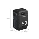 SmallRig Triple-Proof (1.8m / 5.9ft Drop-Resistant, IP54 Waterproof / Dustproof) T99 V-Mount Battery 5864