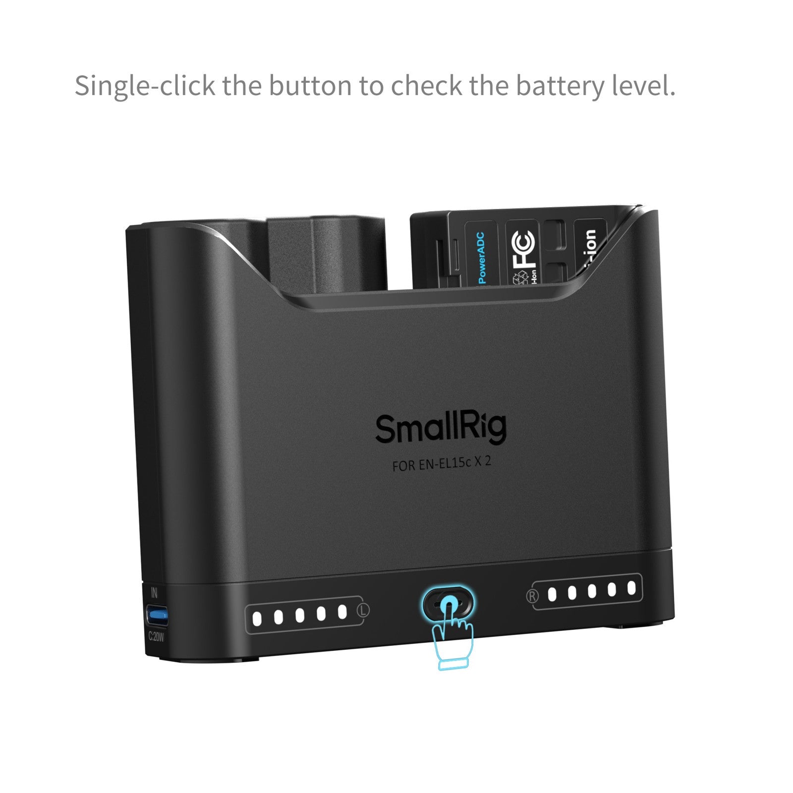 SmallRig Turbo Charging Kit for EN-EL15c Camera Batteries 5486