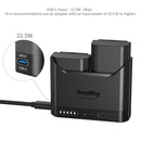 SmallRig Turbo Charging Kit for NP-FZ100 Camera Batteries 5483