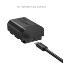 SmallRig USB-C Camera Battery with Power Display for Sony NP-FZ100 5297