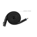 SmallRig USB-C Self-Coiling Data Cable (USB 3.2 Gen2x2 & 60cm / 23.6in) 5615