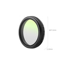 SmallRig UV Filter for FUJIFILM X100VI / X100V (Black) 5852