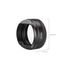 SmallRig UV Filter with Lens Hood Kit for FUJIFILM X100VI / X100V (Black) 5850