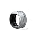 SmallRig UV Filter with Lens Hood Kit for FUJIFILM X100VI / X100V (Silver) 5851