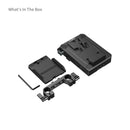 SmallRig V-Mount Battery Mount Plate Kit for 15mm LWS Rods 5226
