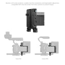 SmallRig V-Mount Battery Mount Plate Kit for 15mm LWS Rods 5226