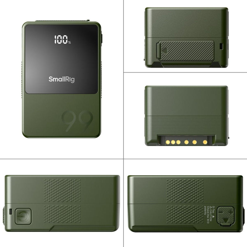 SmallRig VB99 mini V Mount Battery (Green) 4930