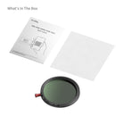 SmallRig "Vision X" 2-in-1 CPL & ND2-32 Filter (67mm) 7322