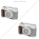 SmallRig Wooden L-Shape Grip for FUJIFILM X100VI / X100V (Silver) 4804