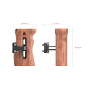 SmallRig Wooden Side Handle with 1/4"-20 Screws HSN2093D