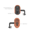SmallRig Wooden Side Handle with 1/4"-20 Screws HSN2093D