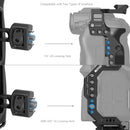 SmallRig Wooden Side Handle with 1/4"-20 & 3/8''-16 ARRI Locating Screws 5238
