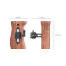 SmallRig Wooden Side Handle with NATO Clamp 2187C