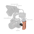 SmallRig Wooden Side Handle with NATO Clamp 2187C