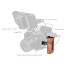 SmallRig Wooden Side Handle with NATO Clamp 2187C