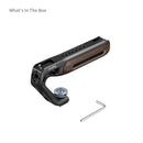 SmallRig Wooden Top Handle with Cold Shoe Mount 5250