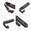 SmallRig Wooden Top Handle with NATO Clamp 5251