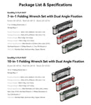 SmallRig x FILM RIOT 7-in-1 Folding Wrench Set with Multiple Angle Positioning (Green) 4812