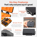 STARTRC 24 Slots Memory Card Holder Case for SD / TF / SIM Cards