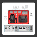 STARTRC Hard Case for DJI Mini 4 Pro Flymore Combo (Red Foam)