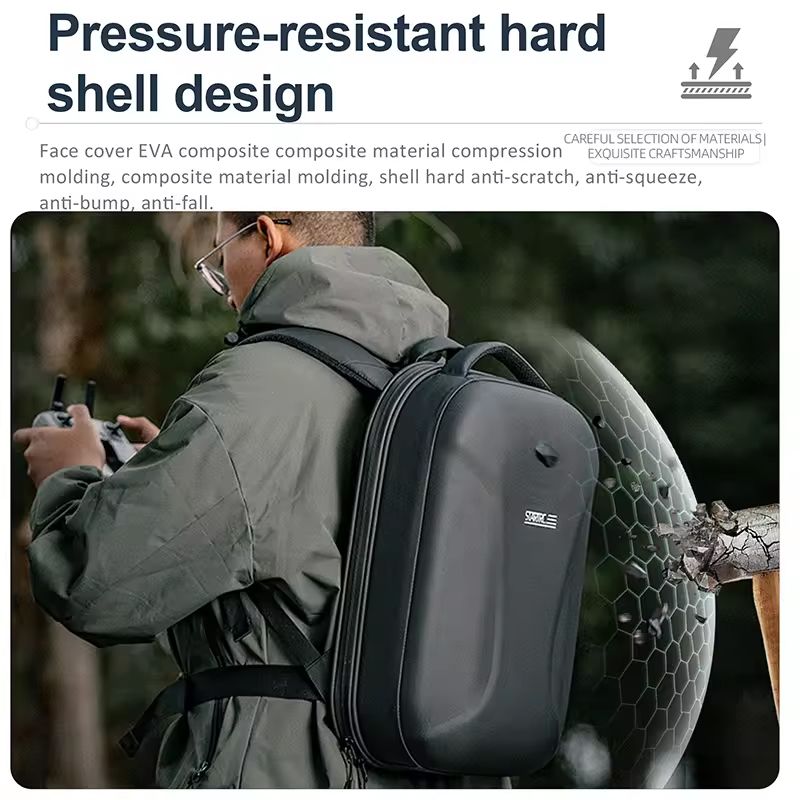STARTRC Hardshell Backpack for DJI Mini Series / Air 3 / Mavic 3 Serie