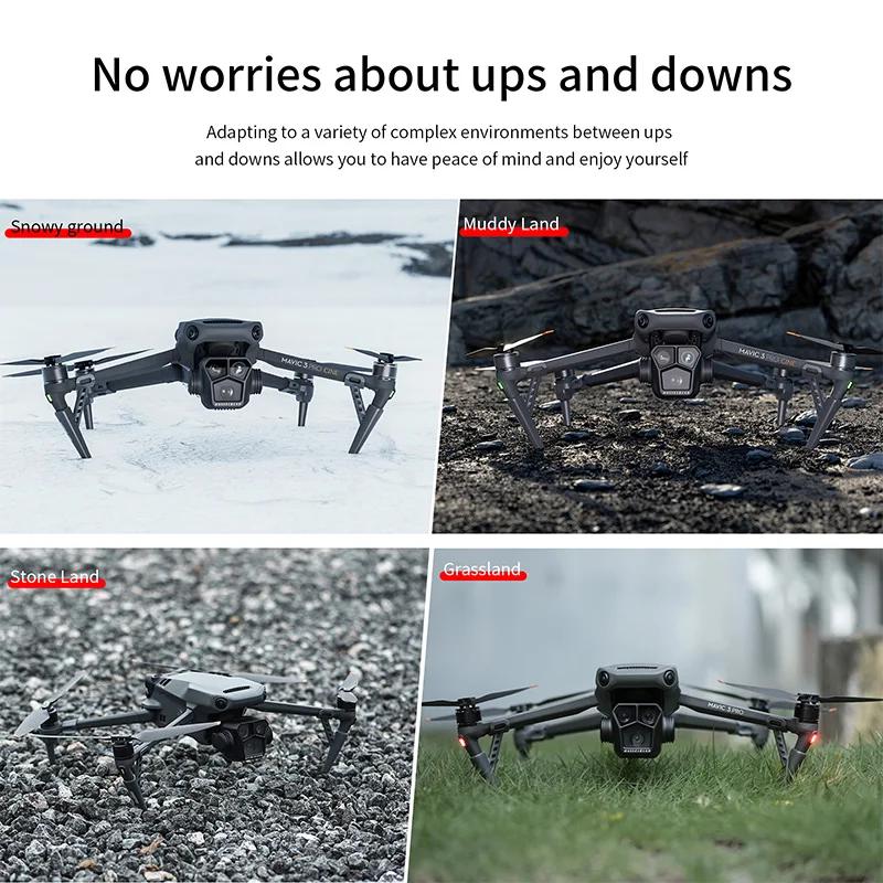 XBERSTAR Fahrwerk-Erweiterungen Für DJI Mavic 4 Pro – Erhöht Um 36 Mm, Schnelle Montage