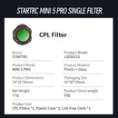 STARTRC CPL Filter for DJI Mini 5 Pro