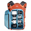 Summit Creative XLarge Rolltop Camera Backpack Tenzing 50L (Orange)