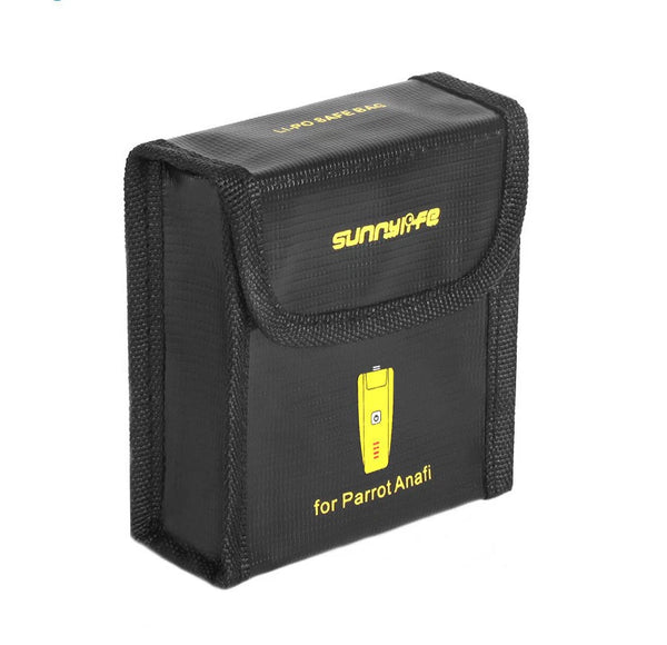 SunnyLife Safe Storage Bag for 2 Parrot Anafi LiPo Batteries