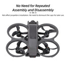 Sunnylife Alluminum Alloy Protective Motor Cover Set for DJI Avata 2 (Black)