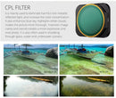 Sunnylife 6-pack Filter Set for DJI Air 2S (MCUV/CPL/ND4/ND8/ND16/ND32)