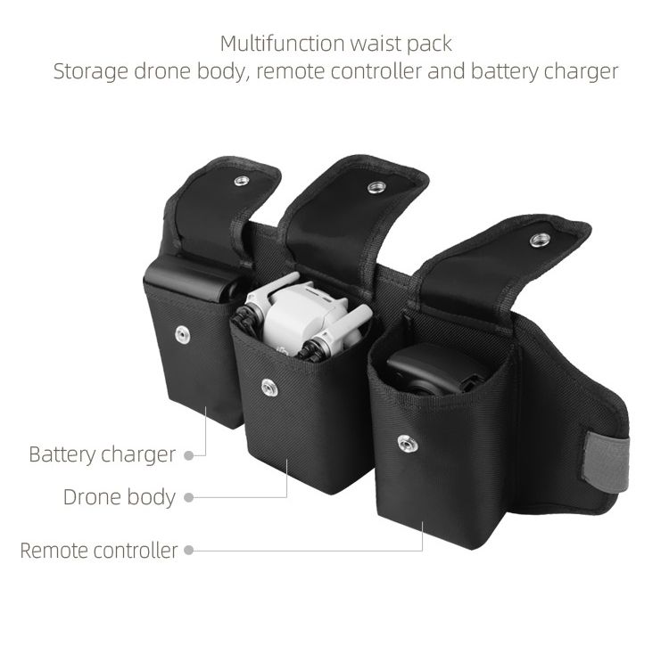 Sunnylife Outdoor Waist Pack Protective Storage Bag for Mavic Mini / Mini SE