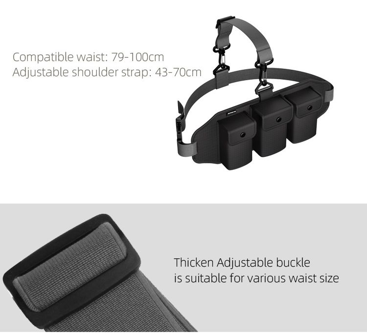 Sunnylife Outdoor Waist Pack Protective Storage Bag for Mavic Mini / Mini SE