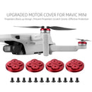 Sunnylife Upgraded Aluminum Alloy Motor Covers for Mavic Mini (Red)