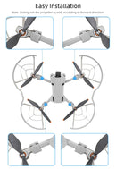 Sunnylife Propeller Guards for DJI Mini 4 Pro (Grey)