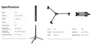 Ulanzi AT-03 Portable Stand and Tripod Dolly Kit