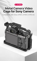 Ulanzi C-A7M4 Camera Cage for Sony Alpha 7 IV / Alpha 7 III / Alpha 7R III