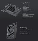 Ulanzi CA25 Camera Cooling Fan v3 (Silver)