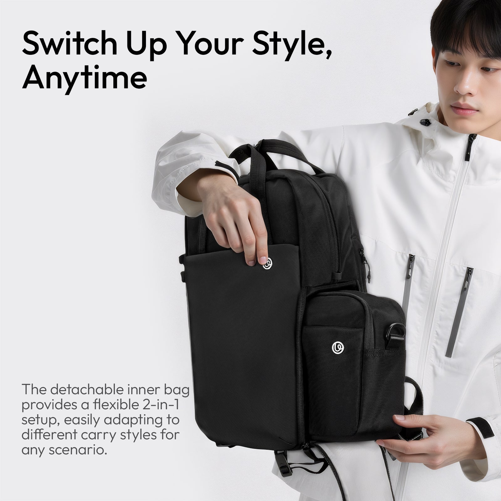 Ulanzi F08 20L Travel Backpack (Black) B177