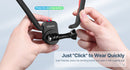 Ulanzi Go-Quick II Magnetic Neck Holder Mount for Action Cameras