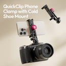 Ulanzi MA61 QuickClip Phone Clamp with Cold Shoe Mount M066